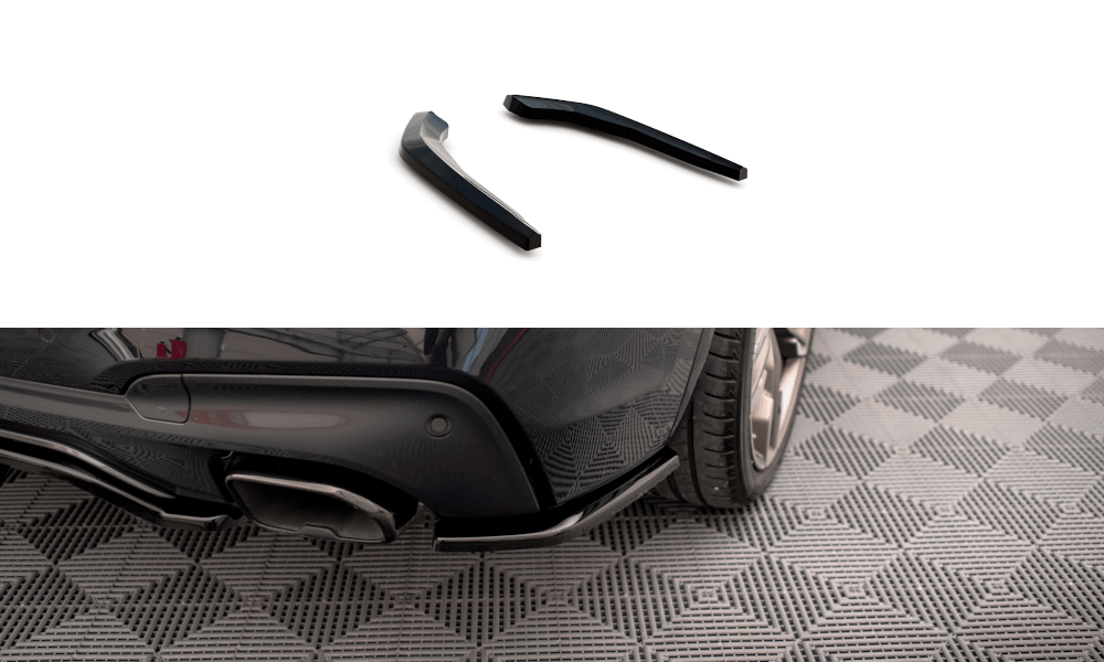 Maxton Design Rear Side Splitter compatible with BMW X3 G01 M40i M40d