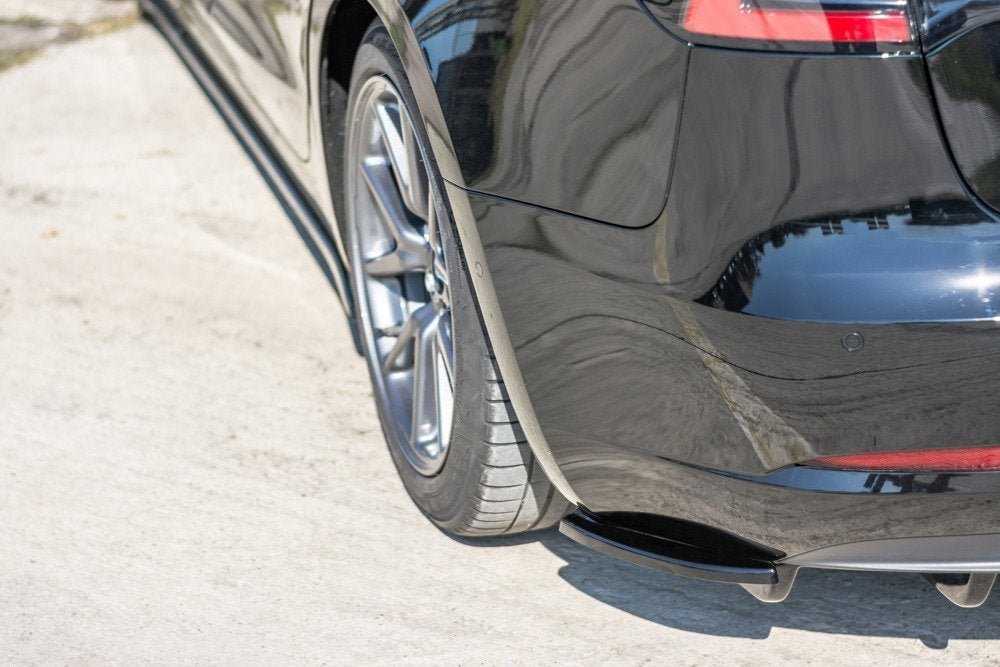 Maxton Design Rear Side Splitters V.1 Tesla Model 3