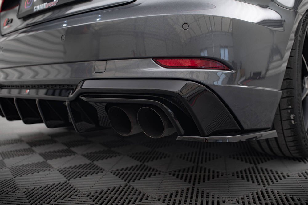 Maxton Design Rear Side Splitters v2 Audi S3 8V Hatch Facelift