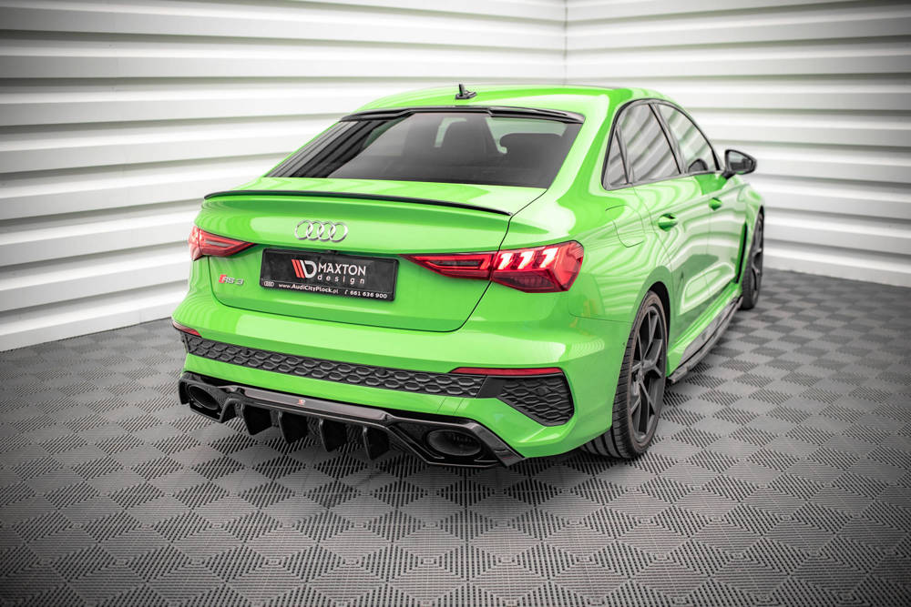 Maxton Design Audi RS3 8Y Sedan & Sportback Body Kit – Gloss Black ABS