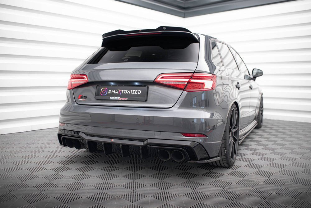 Maxton Design Audi S3 Hatch Facelift Rear Diffuser Valance
