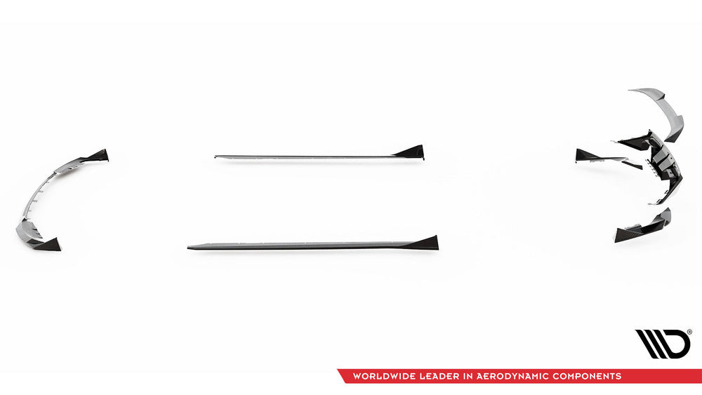 Maxton Design BMW M2 G87 Full Body Kit – Gloss Black ABS or Prepreg Carbon Fiber