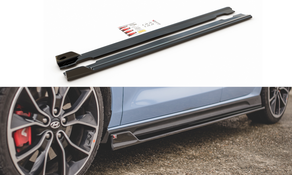 Maxton Design Hyundai i30 Mk3 N Side Skirts V4