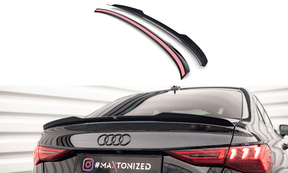 Maxton Design Spoiler Cap V.1 Audi RS3 8Y / S3 8Y / A3 S-Line 8Y Sedan