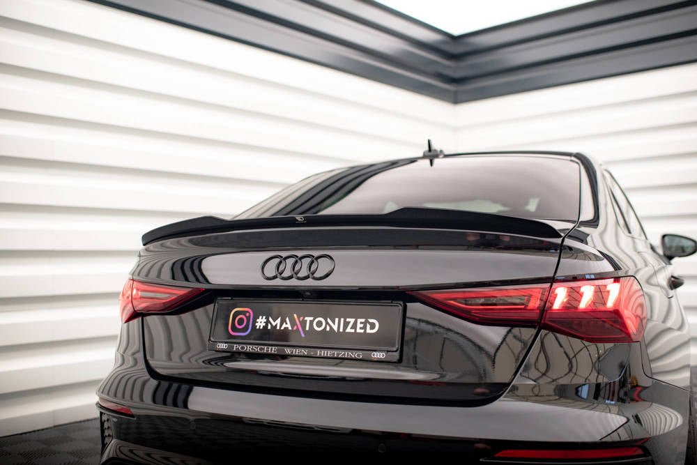 Maxton Design Spoiler Cap V.1 Audi RS3 8Y / S3 8Y / A3 S-Line 8Y Sedan