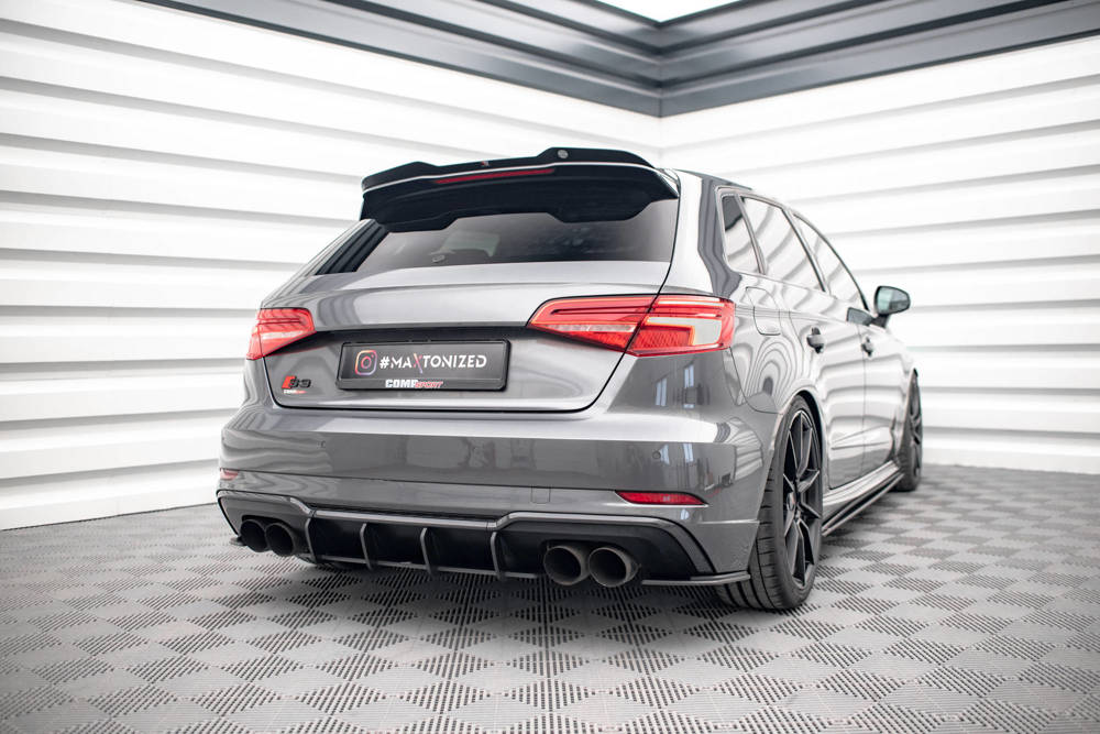 Maxton Design Audi S3 Sportback Facelift Rear Diffuser