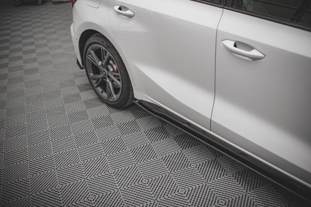 Maxton Design Racing Durability Side Skirts Audi S3 8Y / A3 S-Line 8Y Street Pro