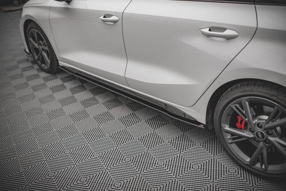 Maxton Design Racing Durability Side Skirts Audi S3 8Y / A3 S-Line 8Y Street Pro