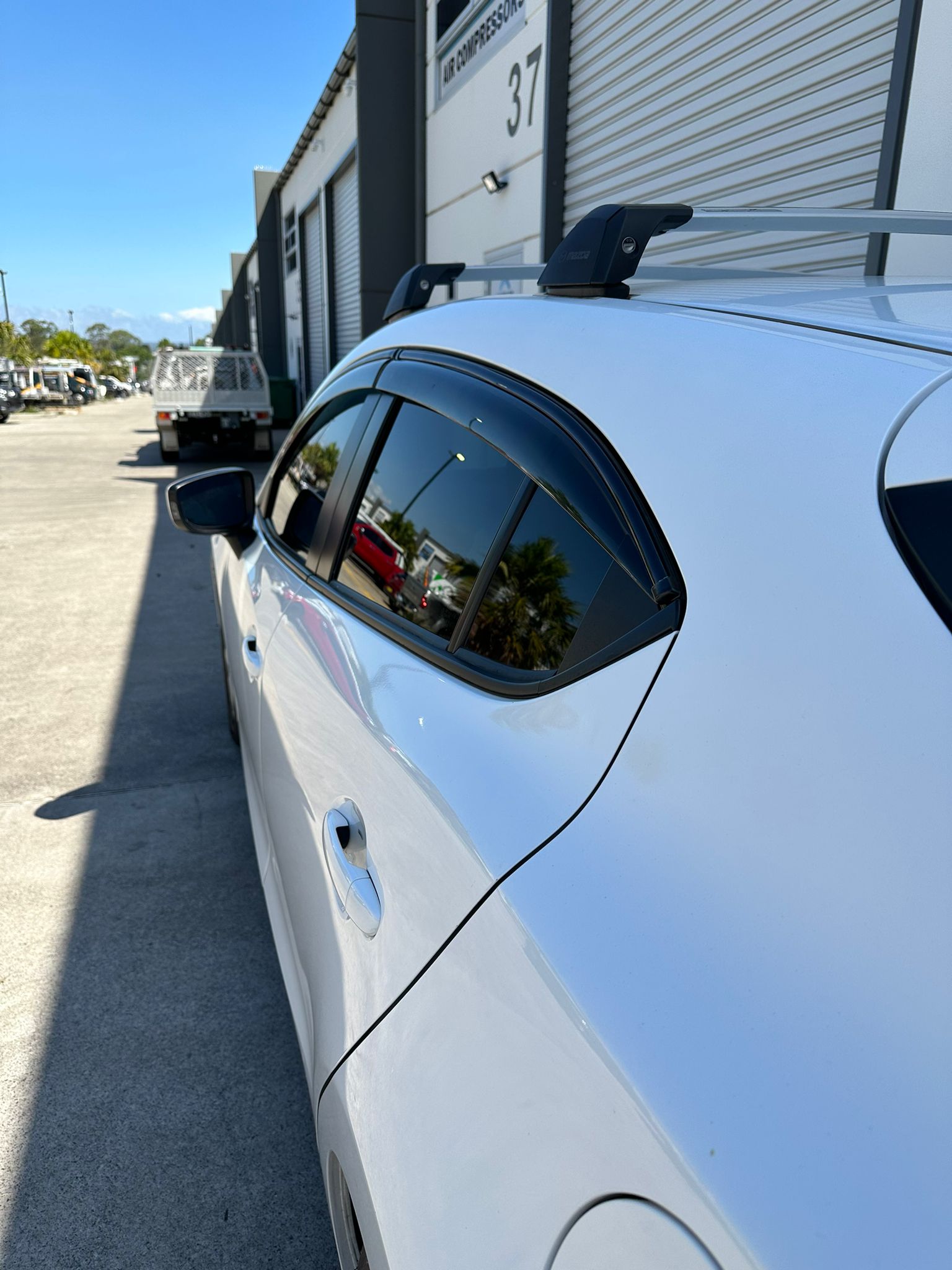 MAZDA 3 (Hatch Back) 2013+ Window Visors | Weather Shields