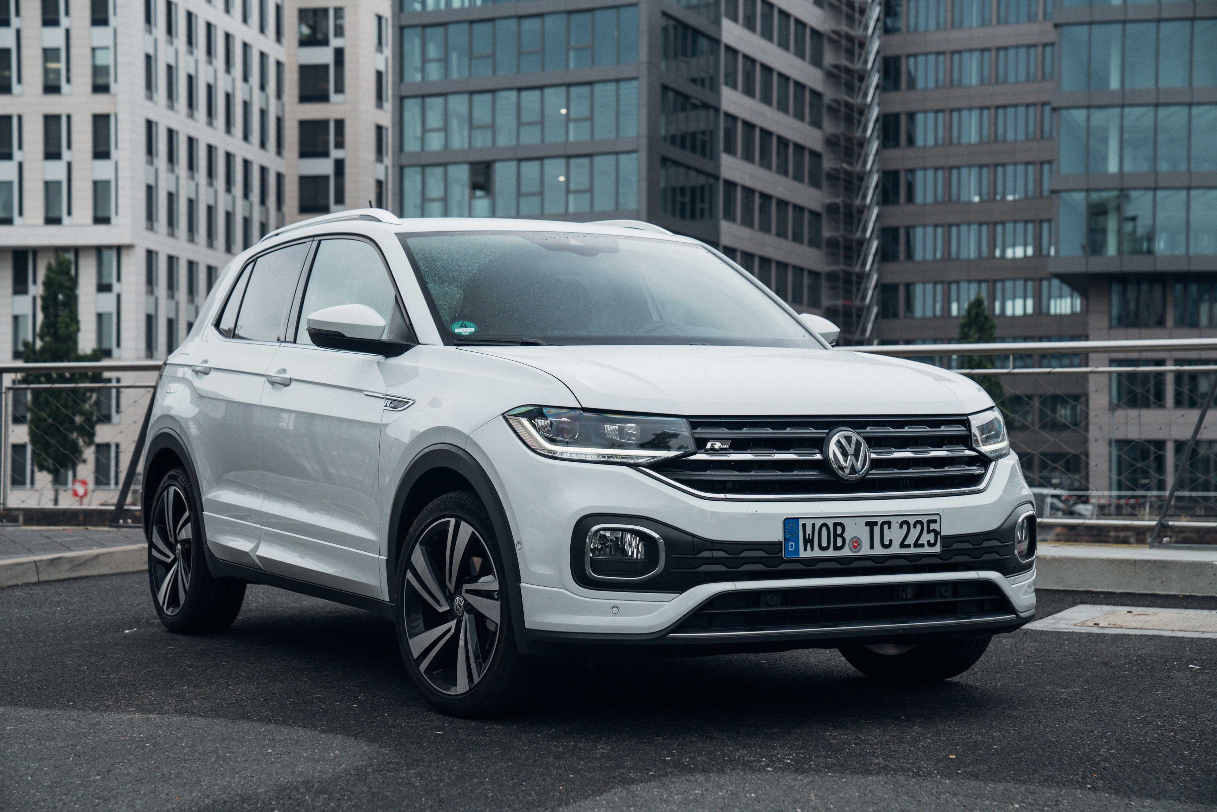 VOLKSWAGEN T cross 2019+ (Stainless Trim) Window Visors | Weather Shields