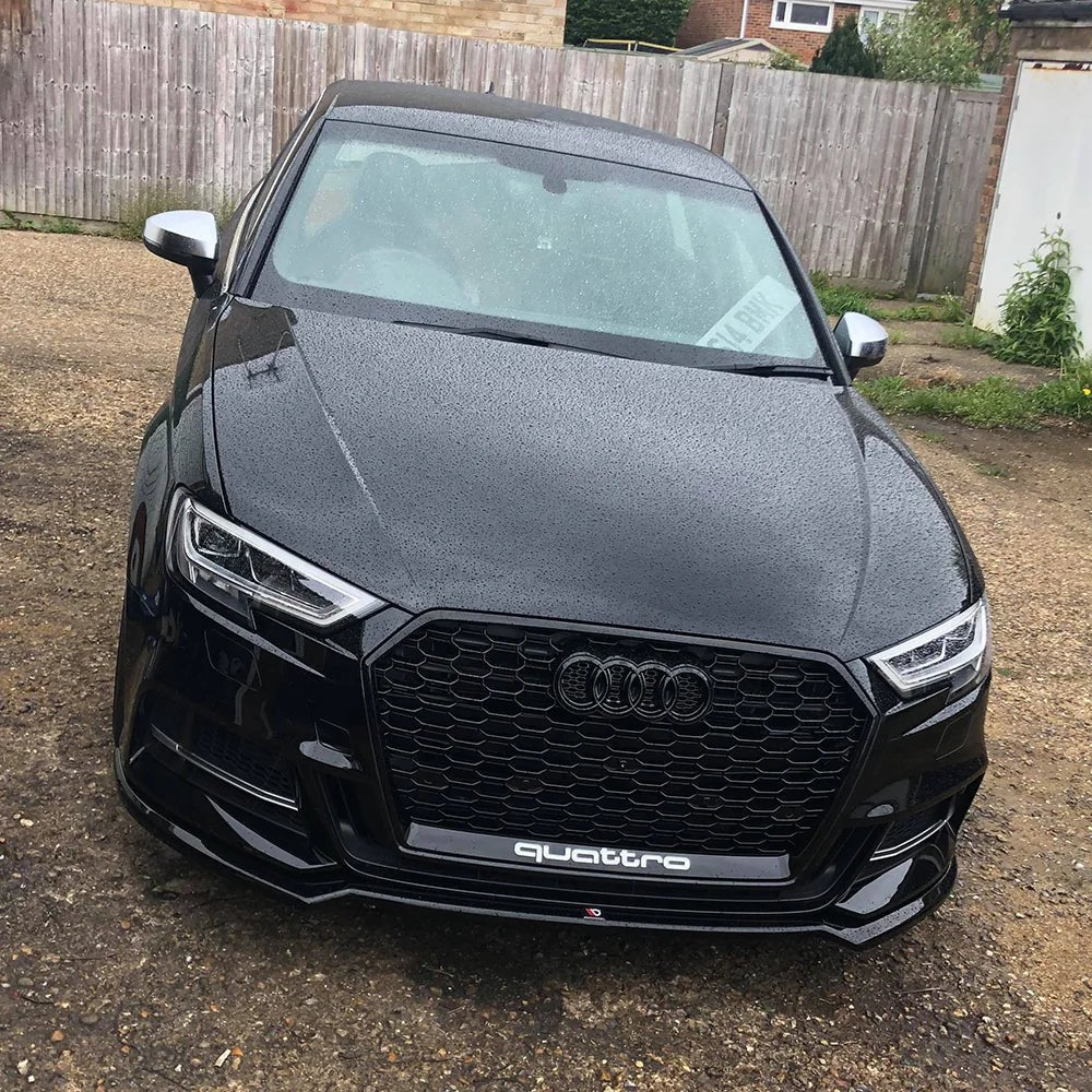 Audi A3 / S3 8V 2017–2021 RS Style Front Grille (Without ACC Cutout)