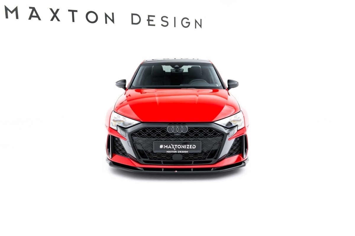 Maxton Design Front Splitter V.1 Audi RS3 Sedan / Sportback 8Y Facelift