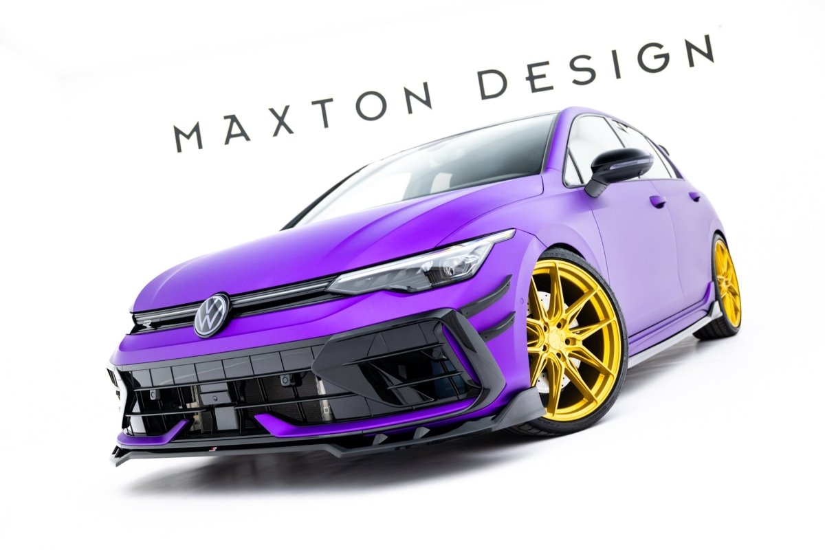 Maxton Design Front Splitter V.1 Volkswagen Golf R Mk8.5 Facelift