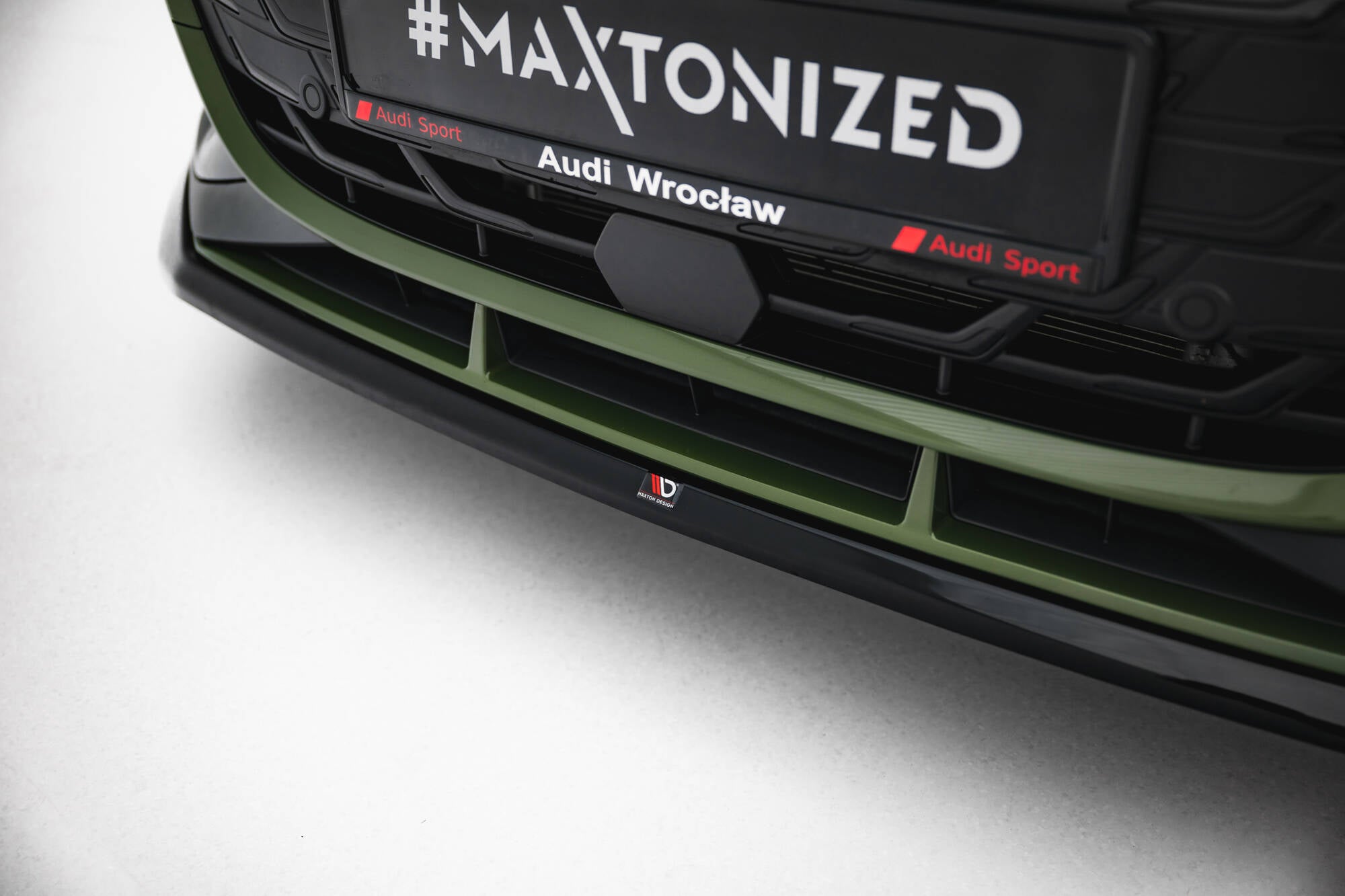 Maxton Design Front Splitter V.2 Audi S3 Sportback / A3 S-line Sportback 8Y Facelift