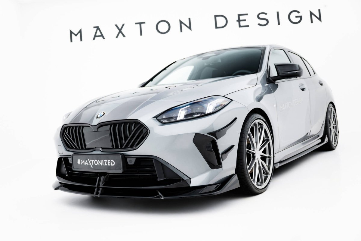 Maxton Design Front Splitter V.2 compatible with BMW M135i / M-Pack F70