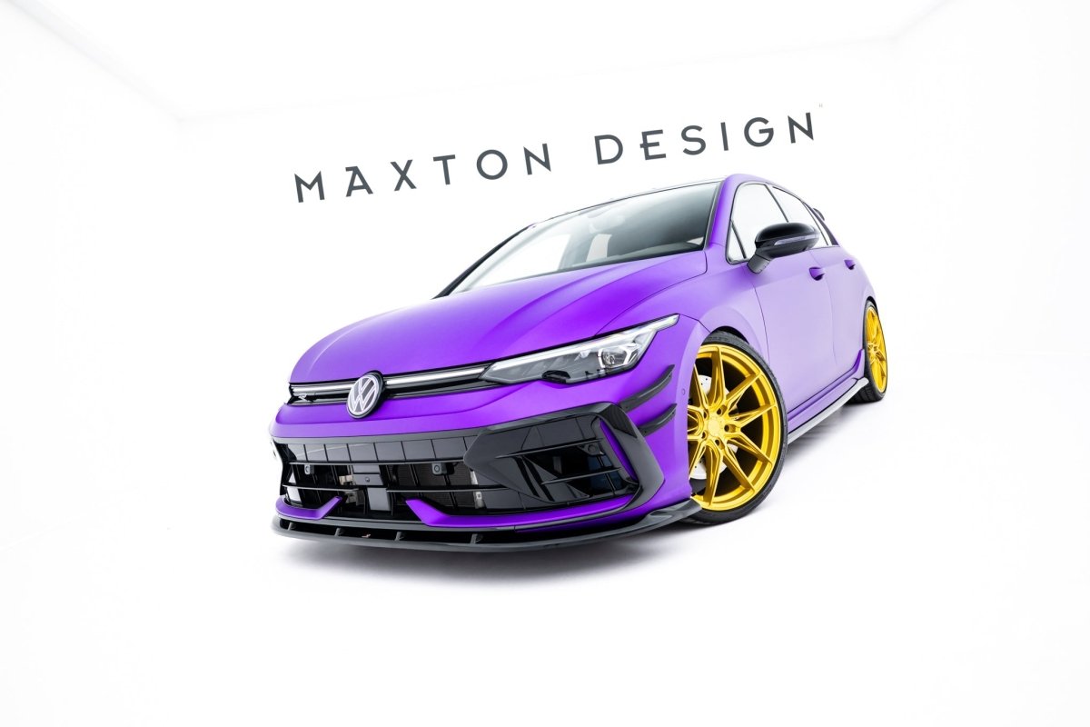 Maxton Design Front Splitter V.2 Volkswagen Golf R Mk8.5 Facelift