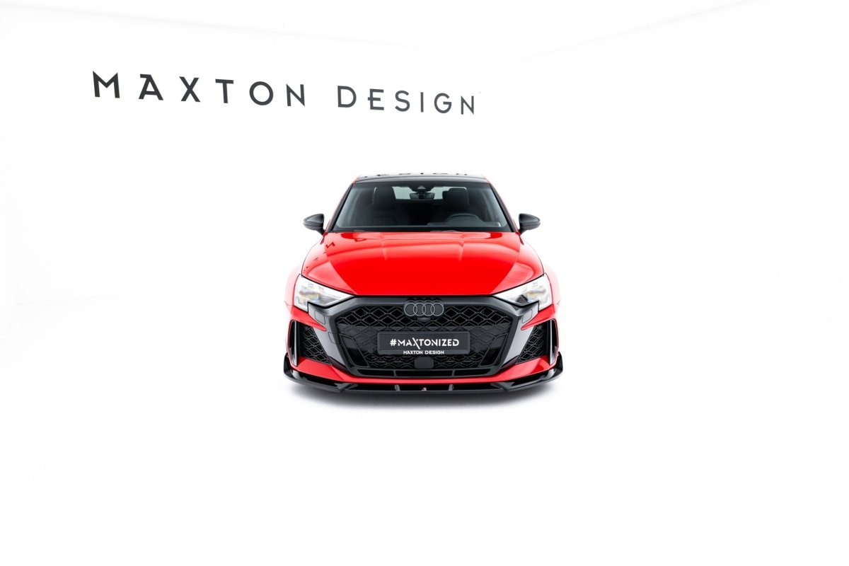 Maxton Design Front Splitter V.3 Audi RS3 Sedan / Sportback 8Y Facelift