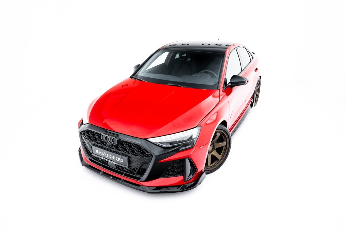 Maxton Design Front Splitter V.3 Audi RS3 Sedan / Sportback 8Y Facelift