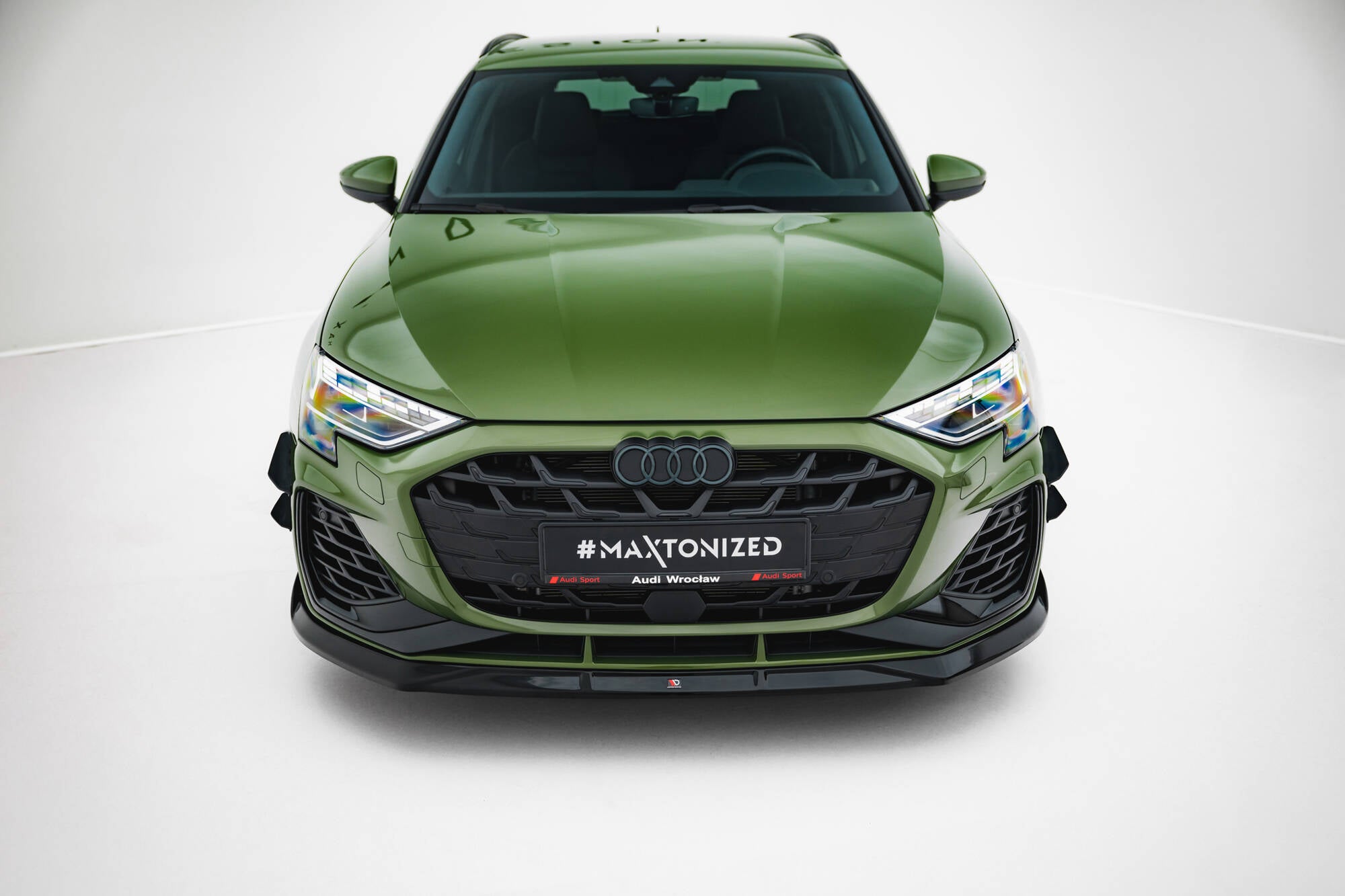 Maxton Design Front Splitter V.3 Audi S3 Sportback / A3 S-line Sportback 8Y Facelift