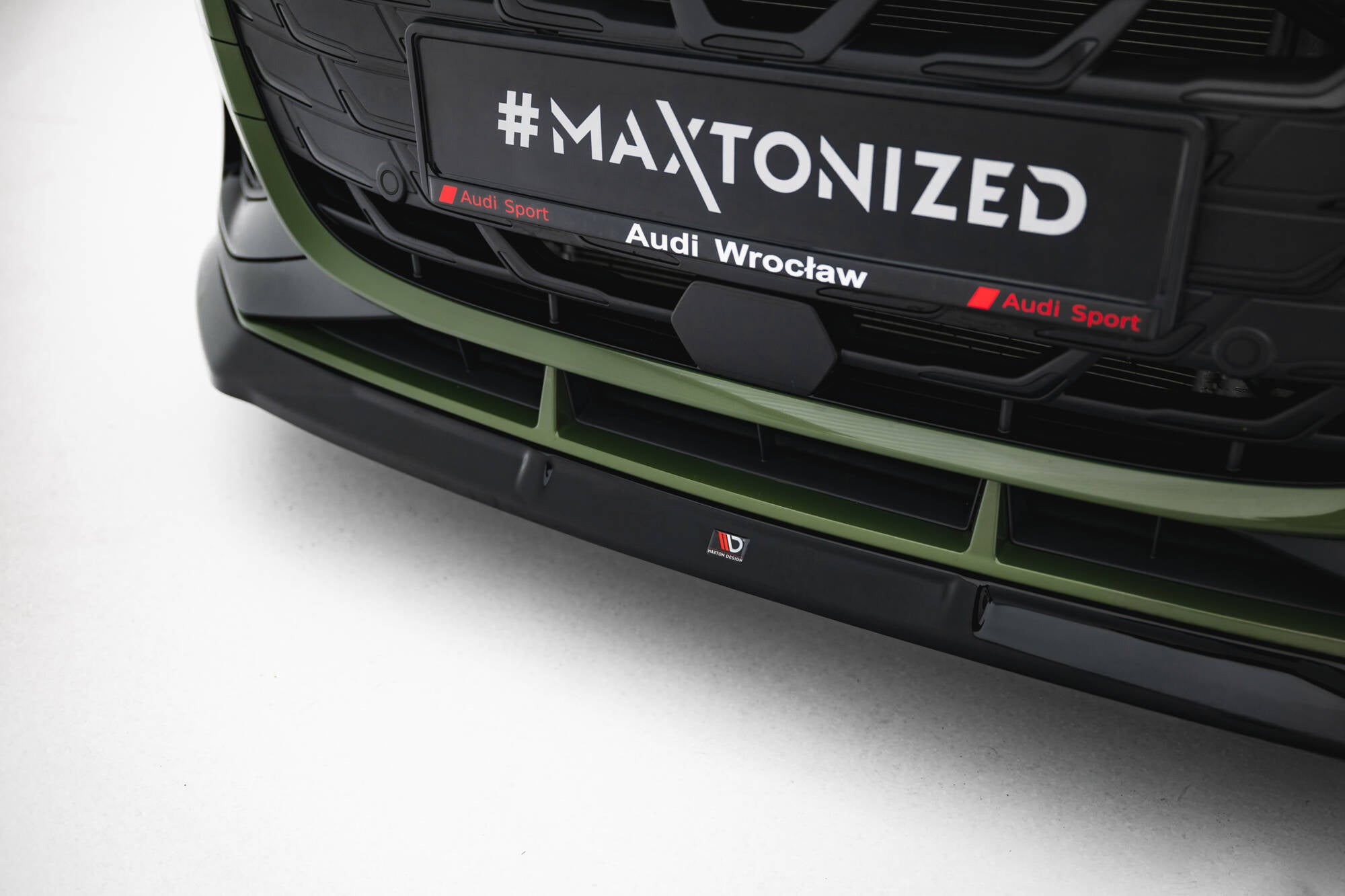 Maxton Design Front Splitter V.3 Audi S3 Sportback / A3 S-line Sportback 8Y Facelift