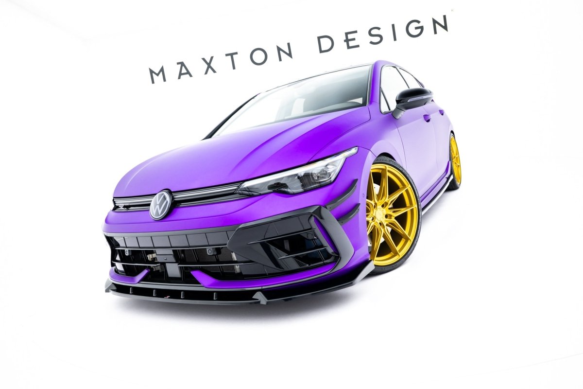 Maxton Design Front Splitter V.3 Volkswagen Golf R Mk8.5 Facelift