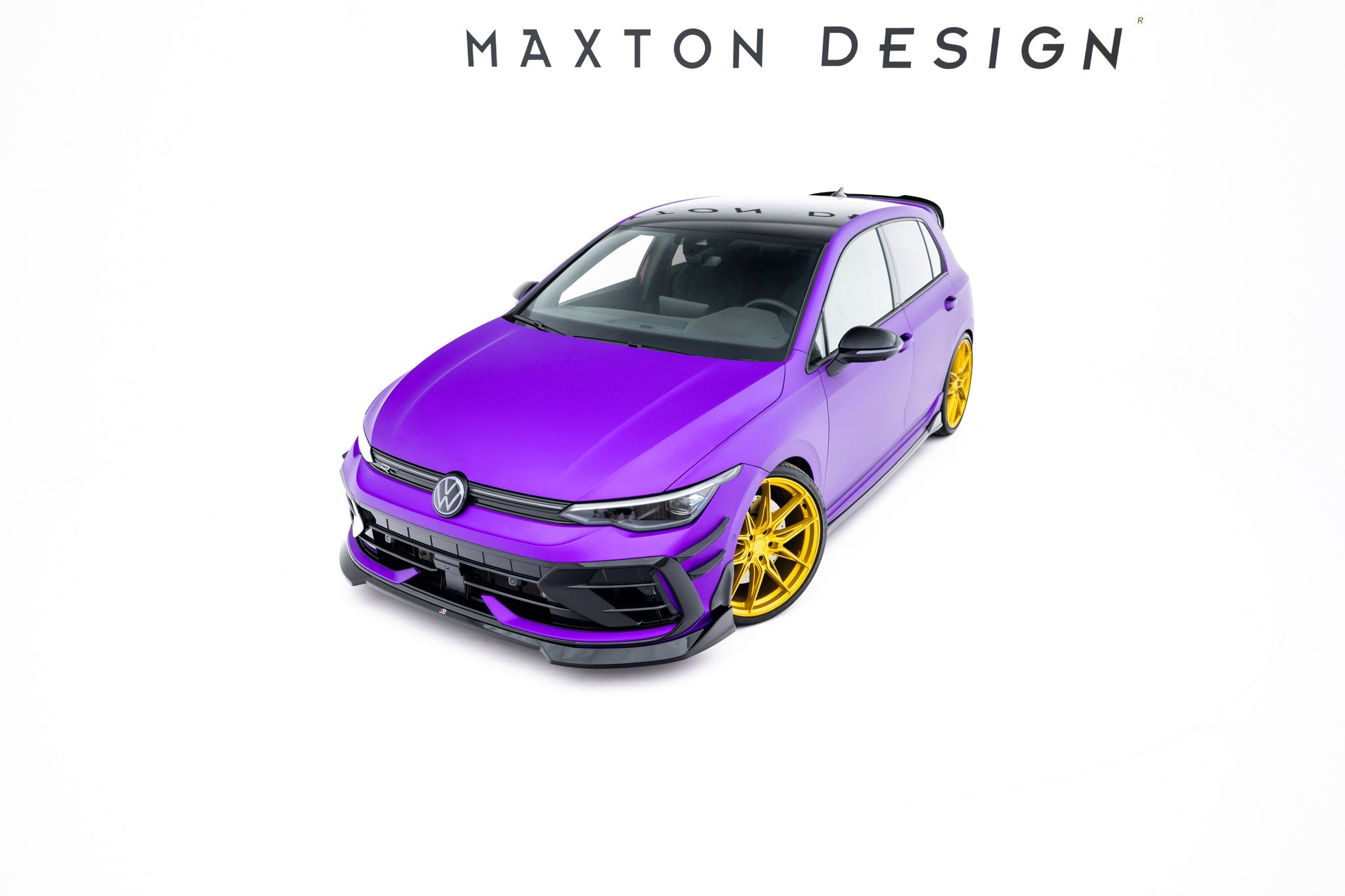 Maxton Design Front Splitter V.4 Volkswagen Golf R Mk8.5 Facelift