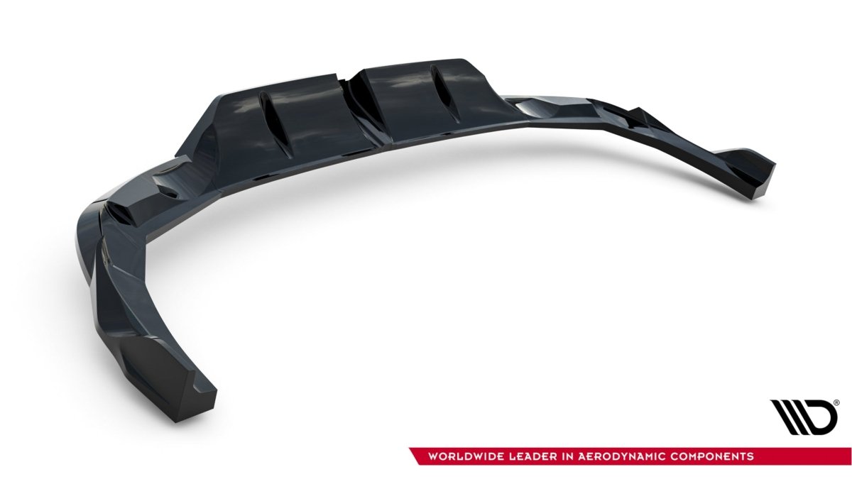 Maxton Design Rear Splitter (with vertical bars) V.2 Audi RS3 Sedan 8Y Facelift