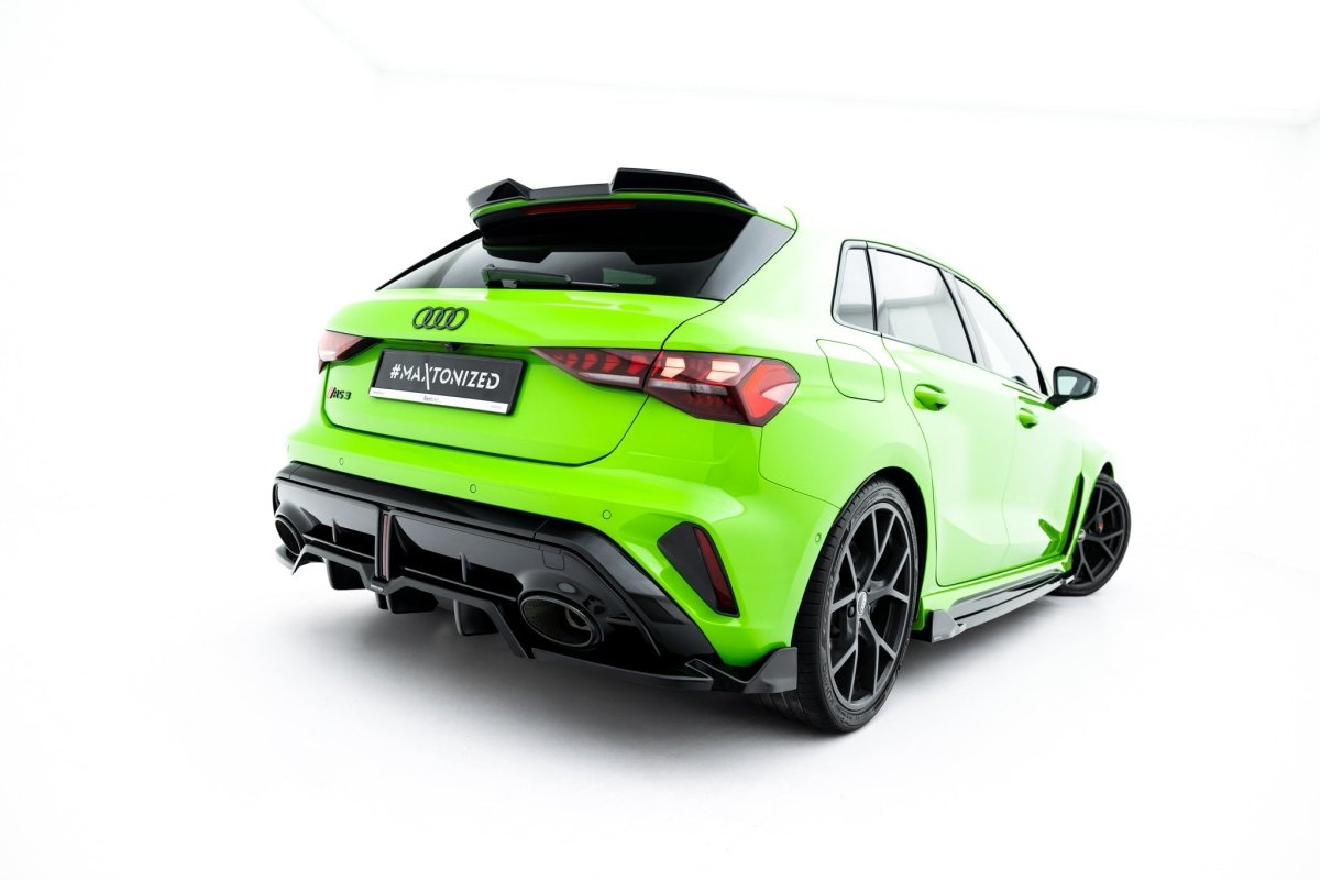 Maxton Design Rear Splitter (with vertical bars) V.3 Audi RS3 Sportback 8Y Facelift