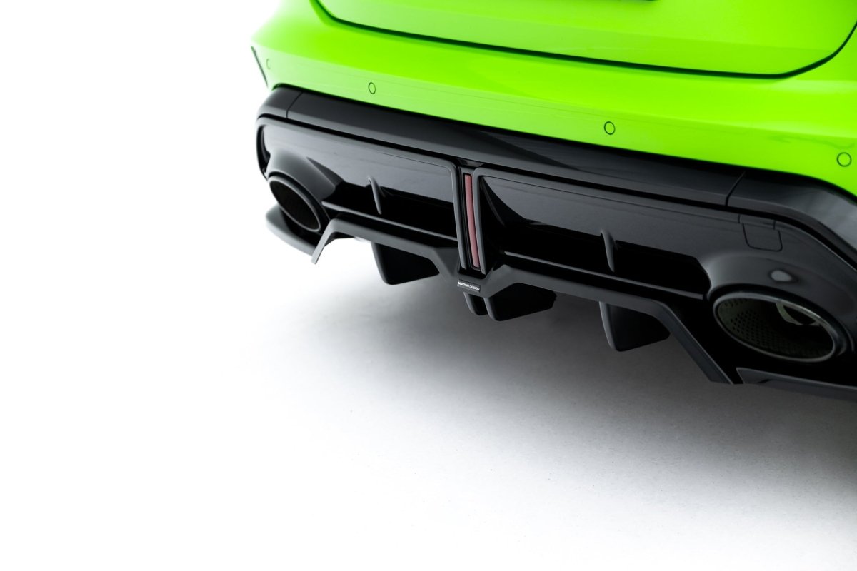 Maxton Design Rear Splitter (with vertical bars) V.3 Audi RS3 Sportback 8Y Facelift