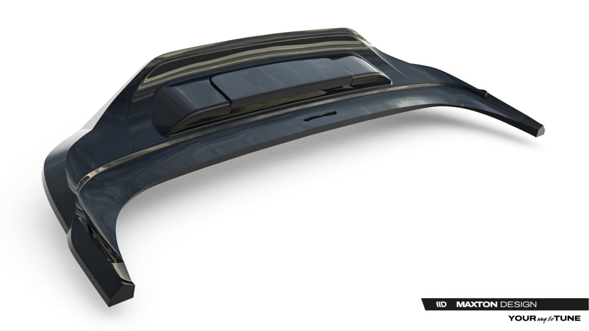 Maxton Design Rear Splitter (with vertical bars) Volkswagen Tiguan R-Line Mk3