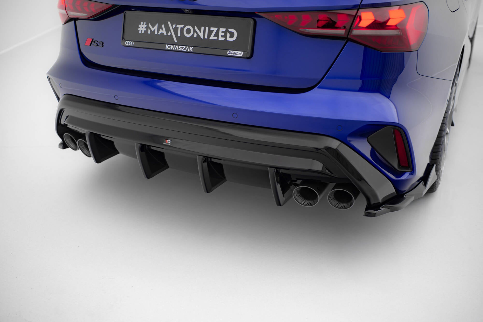 Maxton Design Rear Valance Audi S3 Sedan 8Y Facelift