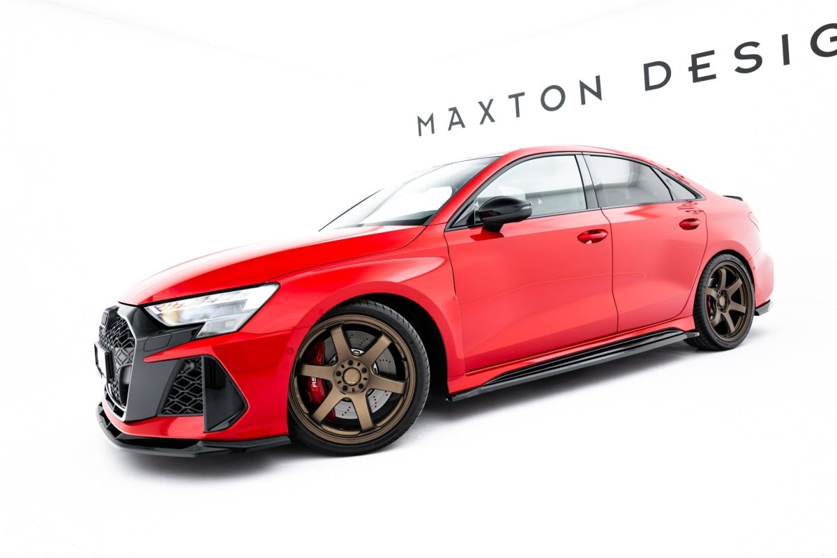 Maxton Design Side Skirts Diffusers V.1 Audi RS3 Sedan & Sportback 8Y / 8Y Facelift