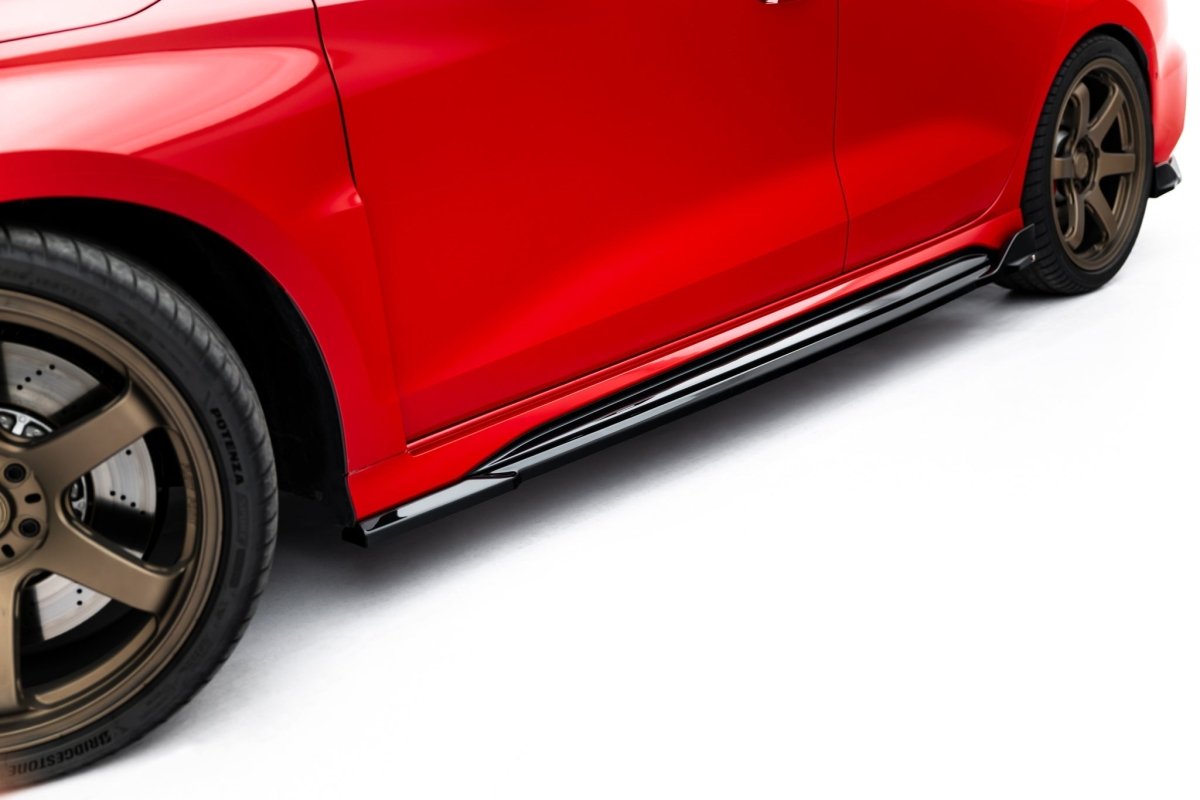 Maxton Design Side Skirts Diffusers V.2 Audi RS3 Sedan / Sportback 8Y / 8Y Facelift