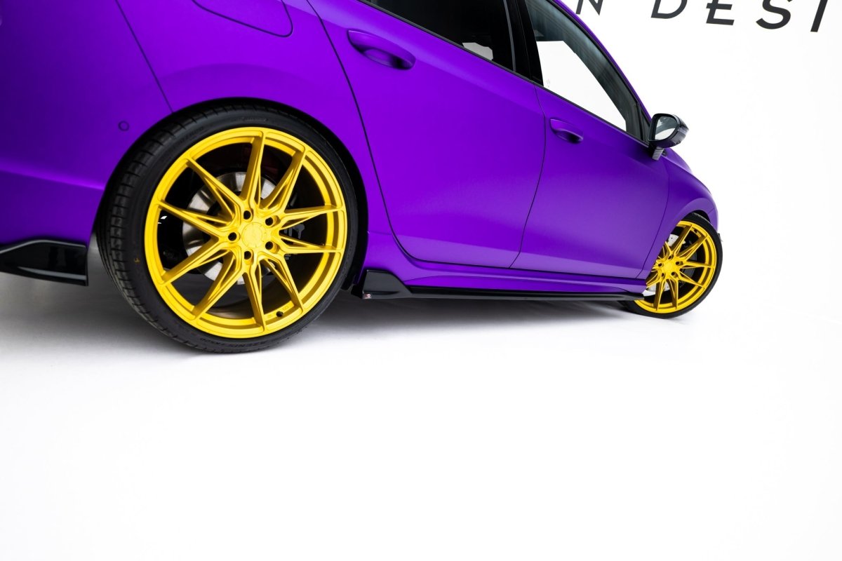 Maxton Design Side Skirts Diffusers V.4 Volkswagen Golf R Mk8 / Mk8.5 Facelift