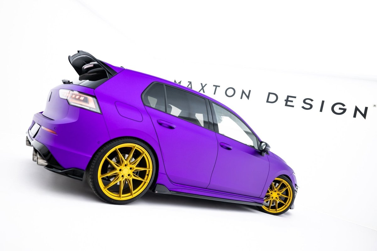 Maxton Design Side Skirts Diffusers V.4 Volkswagen Golf R Mk8 / Mk8.5 Facelift
