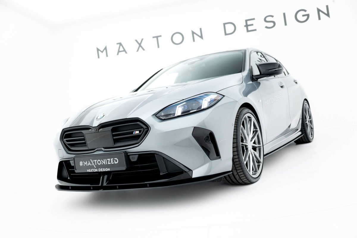 Maxton Design Street Pro Front Splitter compatible with BMW M135i / M-Pack F70