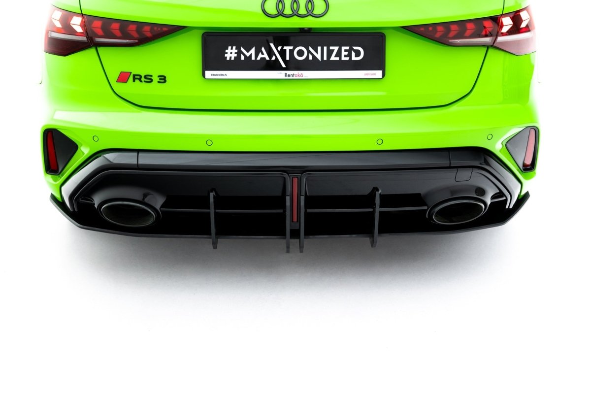 Maxton Design Street Pro Rear Diffuser Audi RS3 Sportback 8Y Facelift