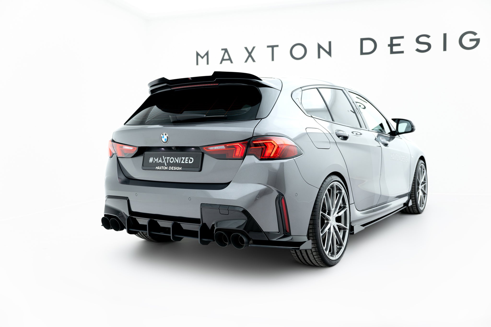 Maxton Design Street Pro Rear Diffuser BMW M135i /M-Pack F70