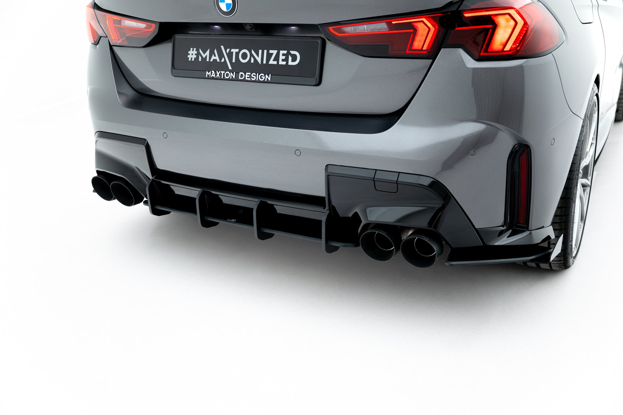 Maxton Design Street Pro Rear Diffuser BMW M135i /M-Pack F70