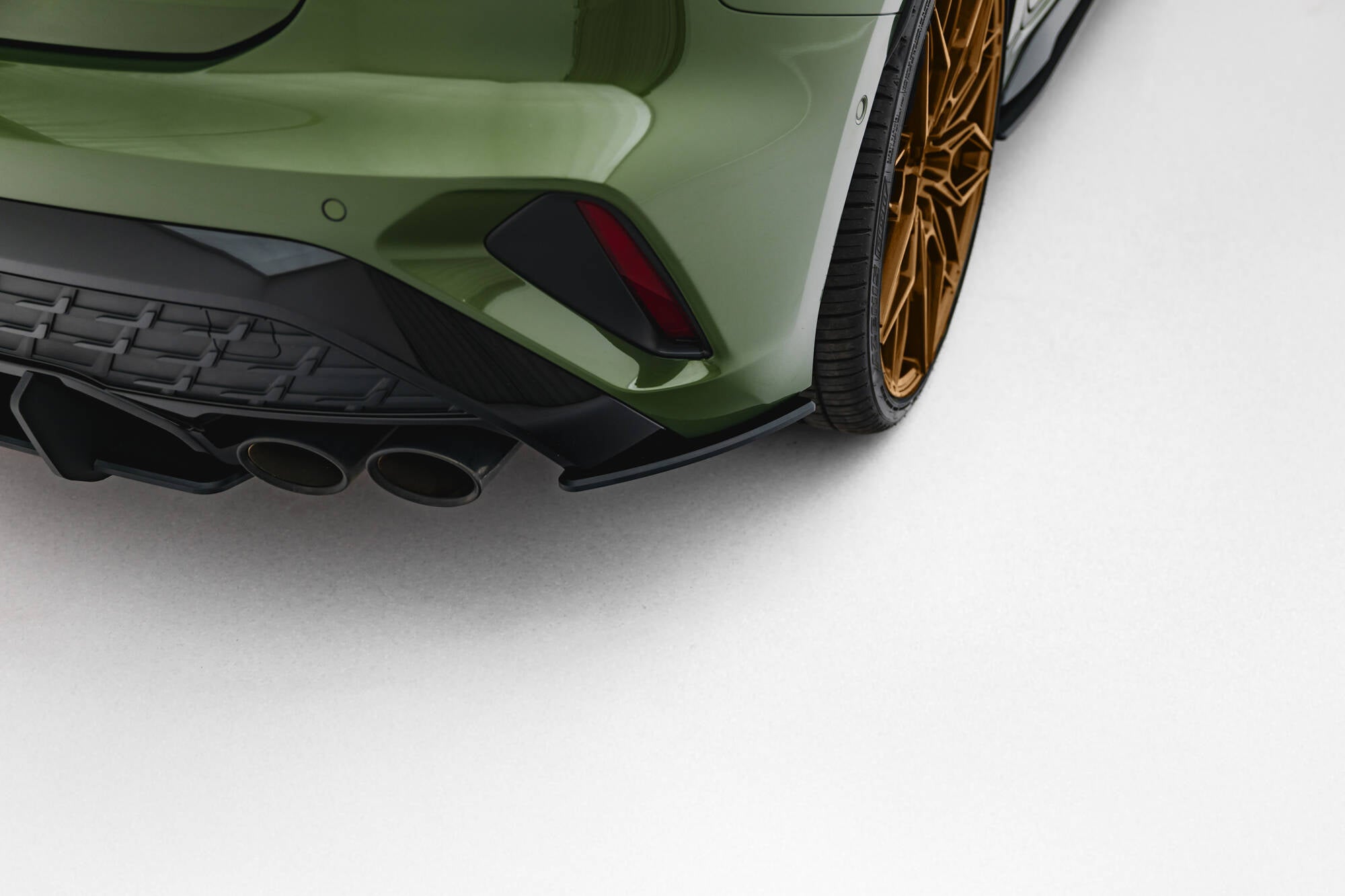 Maxton Design Street Pro Rear Side Splitters Audi S3 Sportback 8Y Facelift