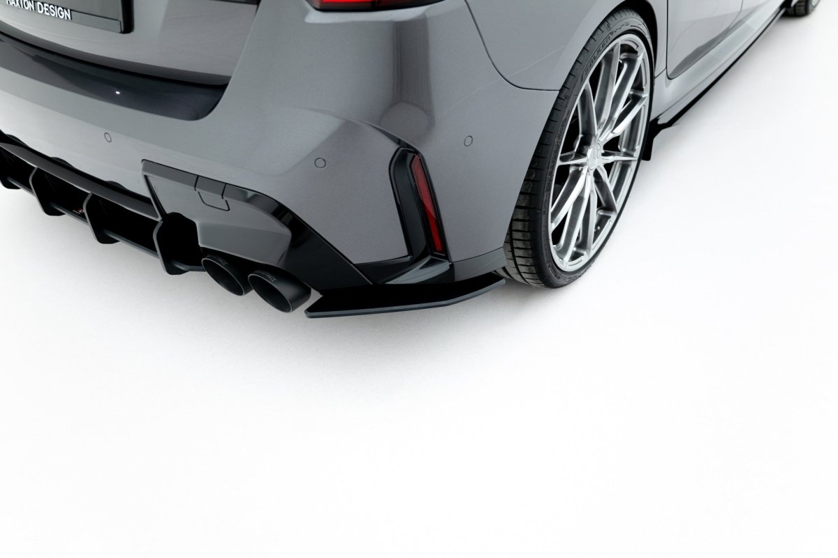 Maxton Design Street Pro Rear Side Splitters V.1 compatible with BMW M135i /M-Pack F70