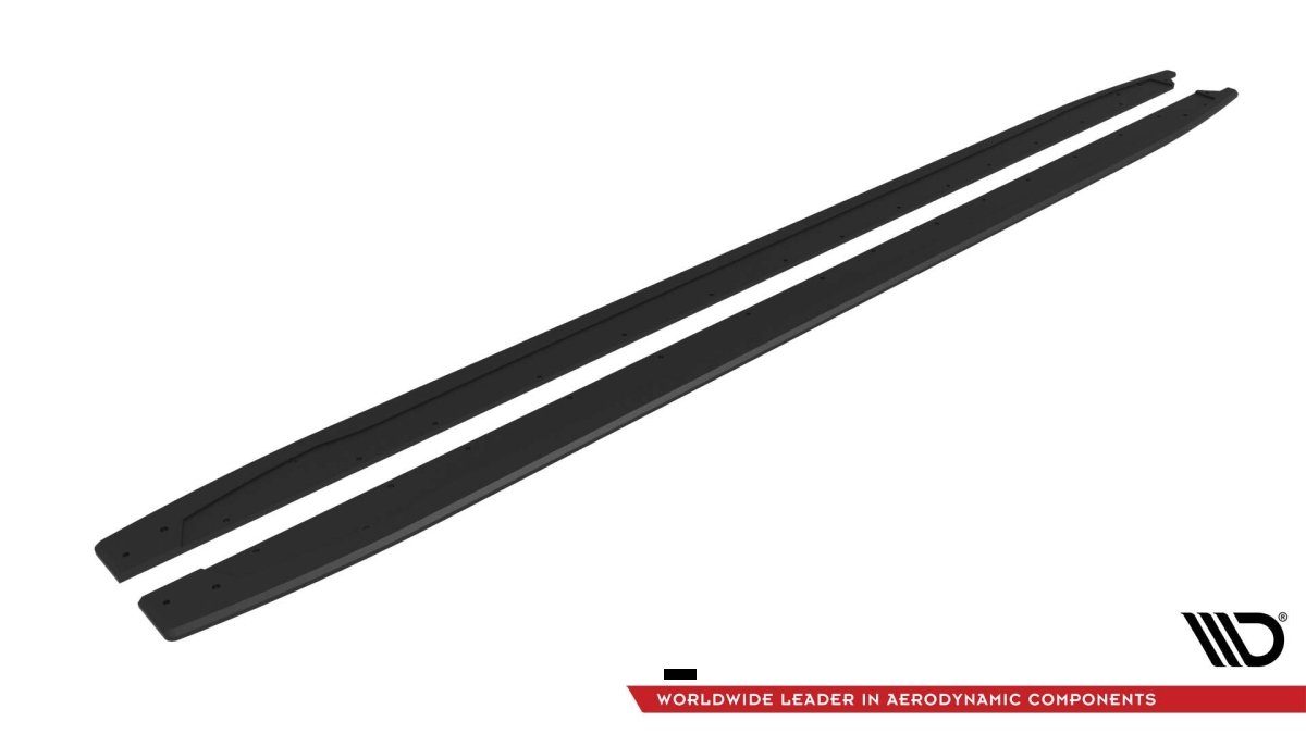 Maxton Design Street Pro Side Skirts Diffusers Audi S3 / A3 S-line Sportback / Sedan 8Y Facelift