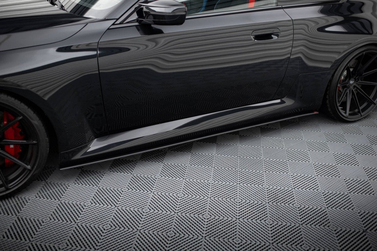 Maxton Design Street Pro Side Skirts Diffusers V.1 BMW M2 G87
