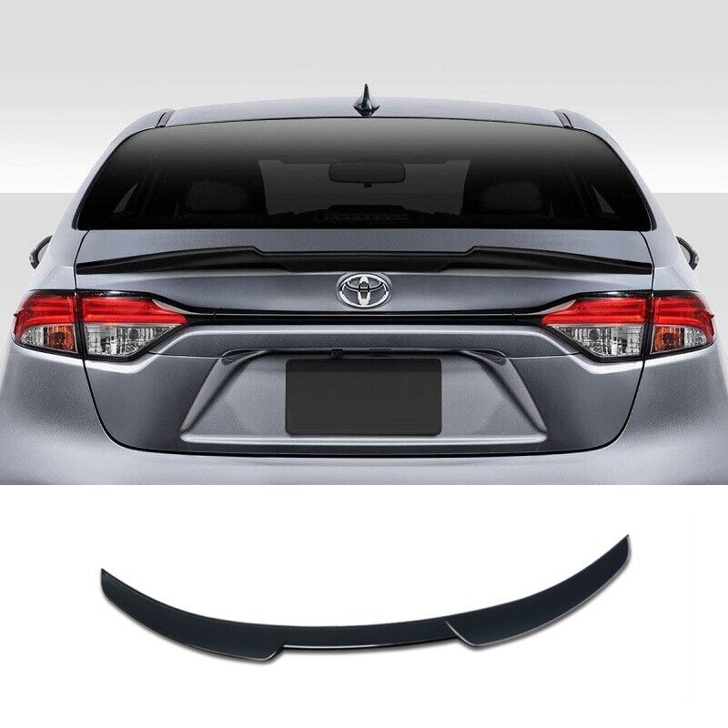Toyota Corolla Sedan 2019+ M4 Style ABS Spoiler (Gloss Black)