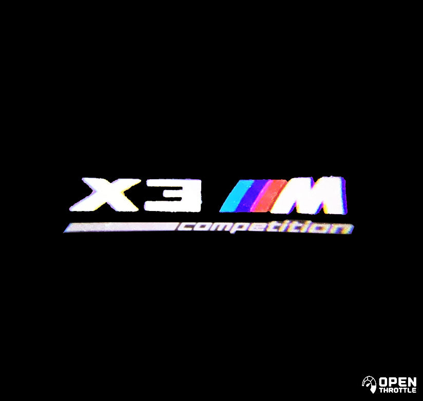 BMW X SERIES DOOR LIGHTS X3M COMPETITION