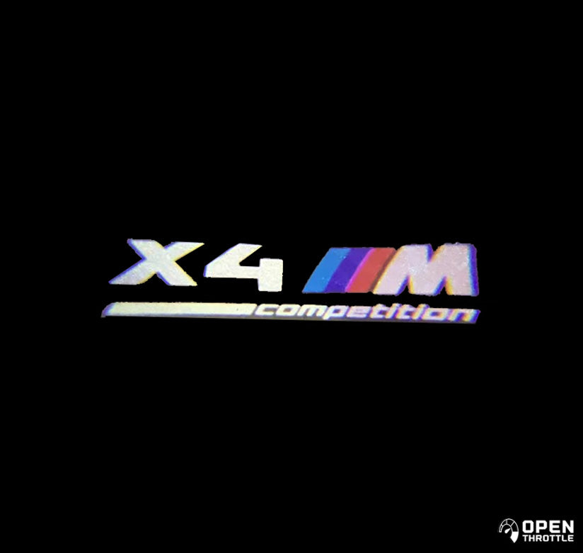 BMW X SERIES DOOR LIGHTS X4M COMPETITION