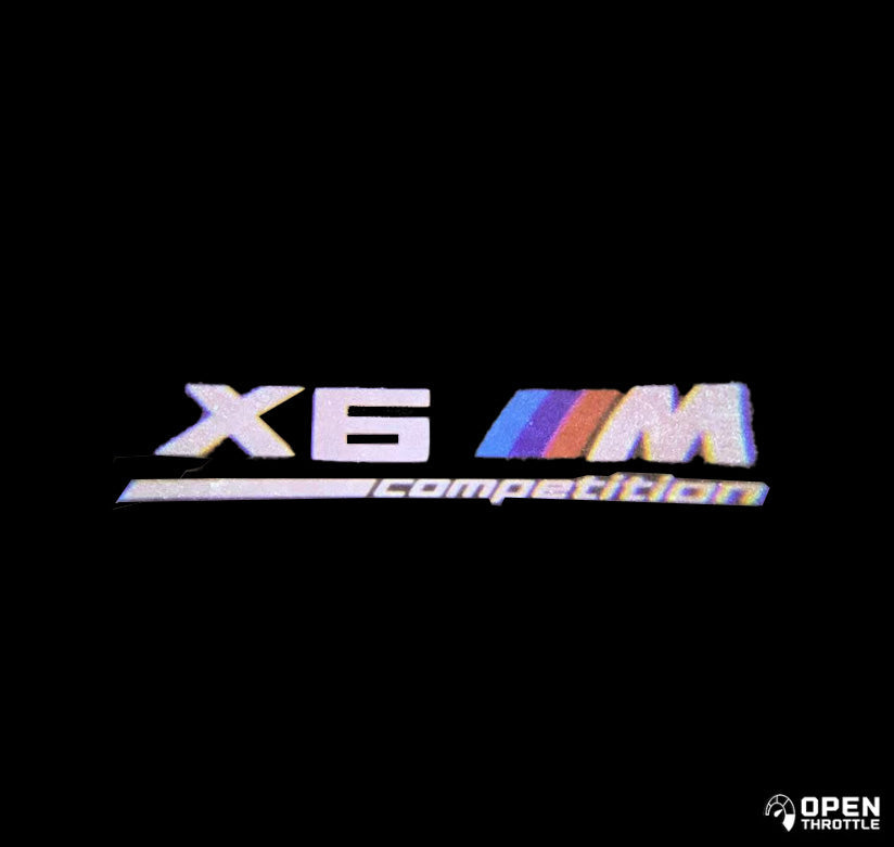 BMW X SERIES DOOR LIGHTS X6M COMPETITION