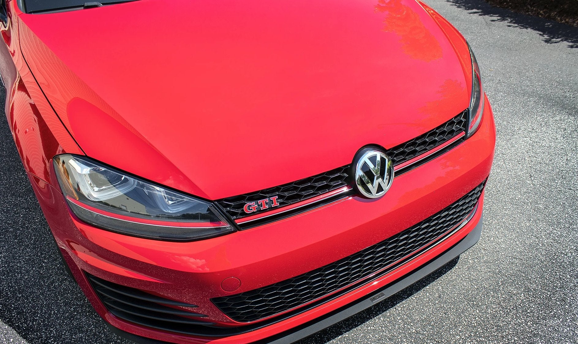 aerofabb V2 Front Splitter VW Golf Mk7 GTI (Prefacelift)