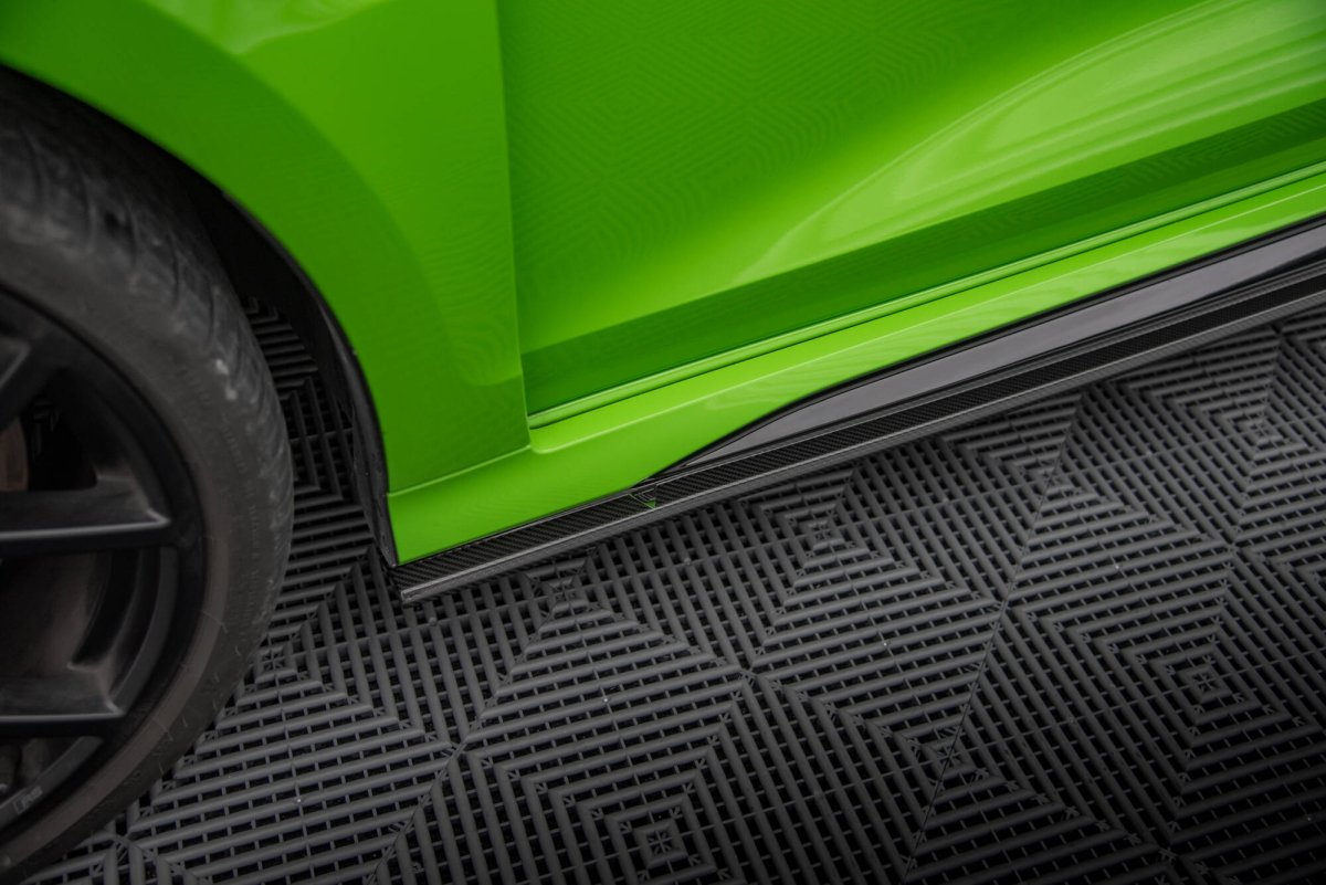 Maxton Carbon Fiber Side Skirts Audi RS3 Sedan / Sportback 8Y