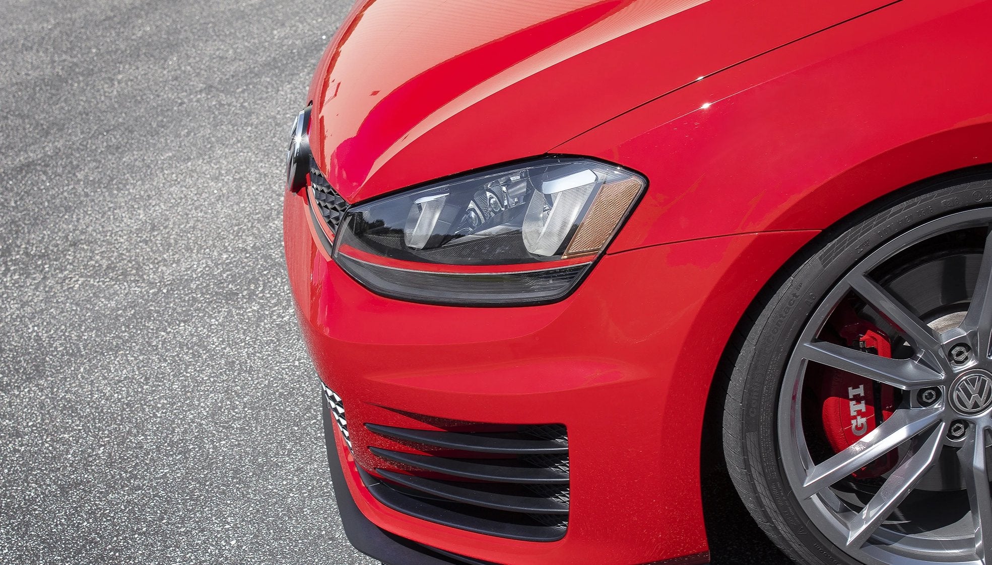 aerofabb V2 Front Splitter VW Golf Mk7 GTI (Prefacelift)
